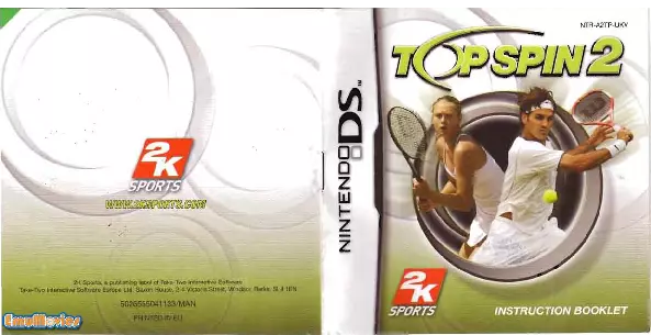 manual for Top Spin 2